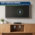 thumbnail image 4 of TOPGREENER Bristled Brush Wall Plate with Mounting Brackets, Pass-Through Wall Plate for Low Voltage Cables, 1-Gang 4.5" x 2.75", Polycarbonate Thermoplastic, TG8891MB-2PCS, White, 2 pack, 4 of 6