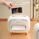 thumbnail image 3 of Luxury Tissue Box Cover - Multi-Functional Tissue Box Holder, Tissue Box Cover with Storage,Tissue and Remote Control Holder, Cube Tissue Box Organizer Bedroom Nightstand End Table, 3 of 3