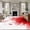 Red, variant on 2'x6' Rug Runners for Hallways Kitchen, Modern Grey Non Slip Entryway Beside Floor Carpet Runner, Gradient Floral Abstract Bohemian White Washable Laundry Room Bedroom Throw Rugs Mat for Family Pet