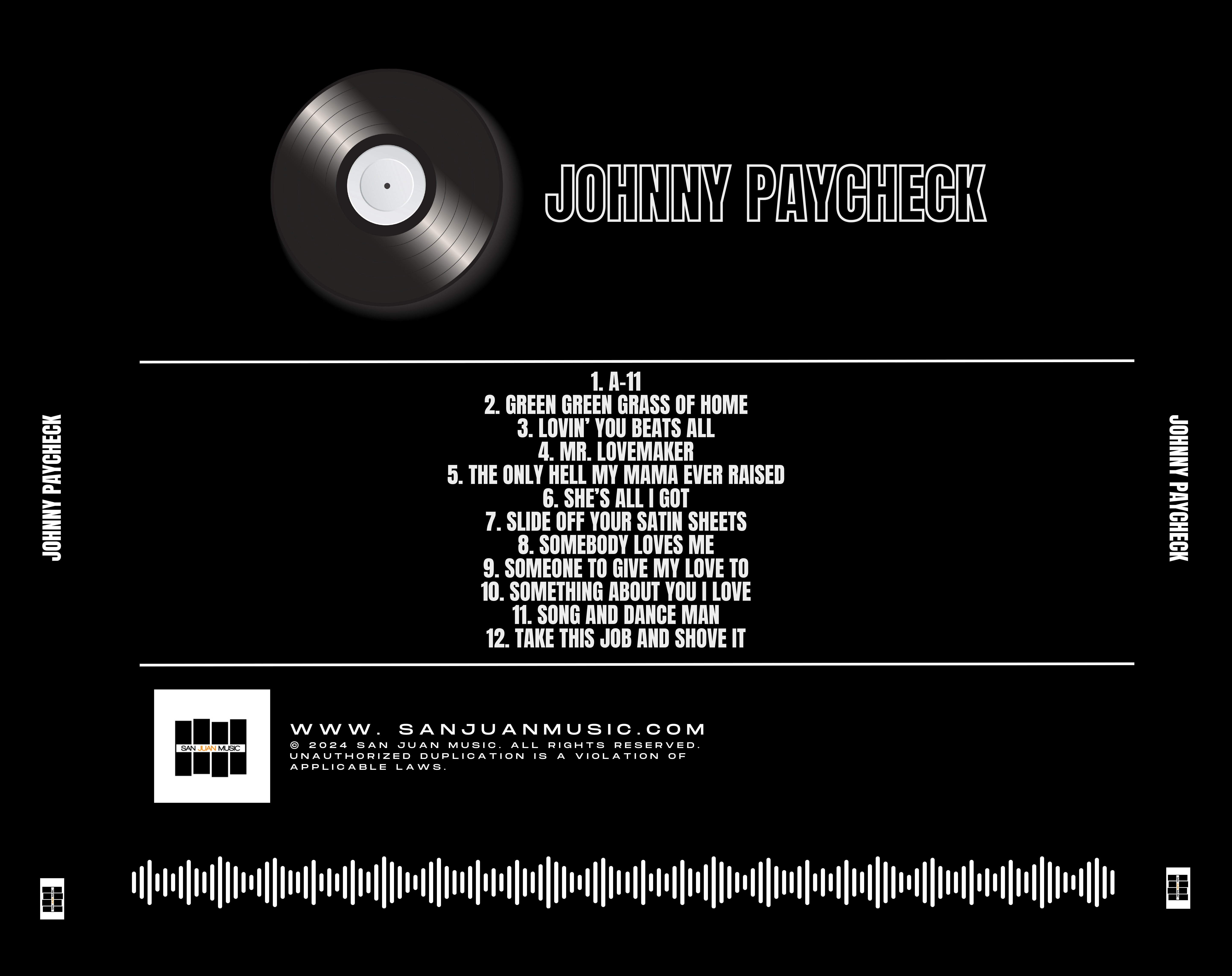 Johnny Paycheck - Johnny Paycheck's Collection of Hits - Music & Performance - CD