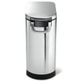 thumbnail image 2 of Simplehuman Contenant de Rangement pour Nourriture pour Animaux 35 Litres Très Grand, Acier Inoxydable Brossé pour Nourriture pour Chien, Nourriture pour Chat et Nourriture pour Oiseaux, 2 of 7