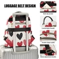 thumbnail image 4 of ALAZA Red Hearts Pattern Womens Travel Laptop Backpack Large Daypack Ladies Shoulder Bags S, 4 of 7