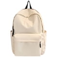 thumbnail image 1 of Mochila unisex para campus con correa ajustable, mochila informal para adolescentes y estudiantes, bolsa diaria, 1 of 9
