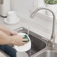 thumbnail image 4 of Kitchen Sink Splash Baffle Board Dish Washing Attached Strong Suction Cup, 4 of 4