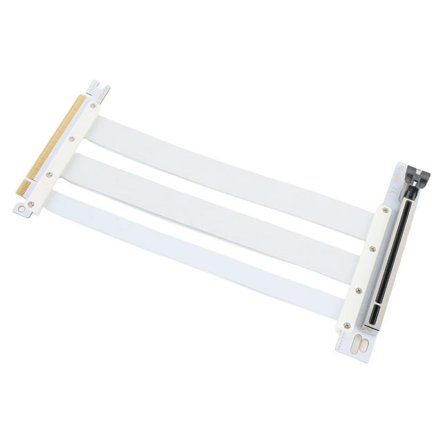 PCIe 4.0 X16 Riser Cable, 90 GPU Extension Card Adapter, for RTX 4090/8900XT, 128Gbps, Compatible with PCIe 3.0/2.0, 20cm