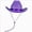 Purple, variant on Toddler Cowboy Hat and Blue Bandana, Baby Infant Gift for Birthday Western Parties 6-12 Months 12-24 Months 2T 3T 4T 5T 6T 7T 8T 9T Children Brown 4-9 Years