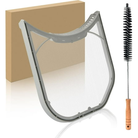 ADQ56656403 Dryer Lint Filter Screen Replacement Compatible With LG WashTowers & Dryer DLGX4201B DLGX4201W WKE100HVA, 11.2" * 10.9" Dryer Lint Filter Trap Screen Strainer 4960837 AP7012980 PS16546780