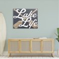 thumbnail image 3 of Stupell Industries Contemporary Lake Life Crossed Boating Oars Canvas Art, 48 x 36, by Lil' Rue, 3 of 7