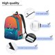 thumbnail image 3 of Easygdp Lighthouse and Whale Mochila de Lona Resistente para Laptop, Compatible con Laptops de 15 a 17 pulgadas, Ideal para Escuela, Trabajo y Viajes-Small, 3 of 5