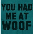 thumbnail image 2 of Had Me At Woof Pet Owner Cute Puppy Men's Graphic T Shirt Tees Brisco Brands 3X, 2 of 6