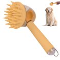 thumbnail image 2 of Pet Brush For Dogs & Cats Shower Massage Brush Deshedding Comb & Lathering Tool Anti Frizz Grooming Brush For Time, 2 of 5