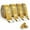 gold, variant on Eanloly 4 Rolls Self Adhesive Art & Craft Tape with 2 mm Rhinestones Strips Sticker(Dark Green)