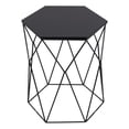 thumbnail image 1 of Serta at Home Element Geometric Side Table in Midnight Black, 1 of 8