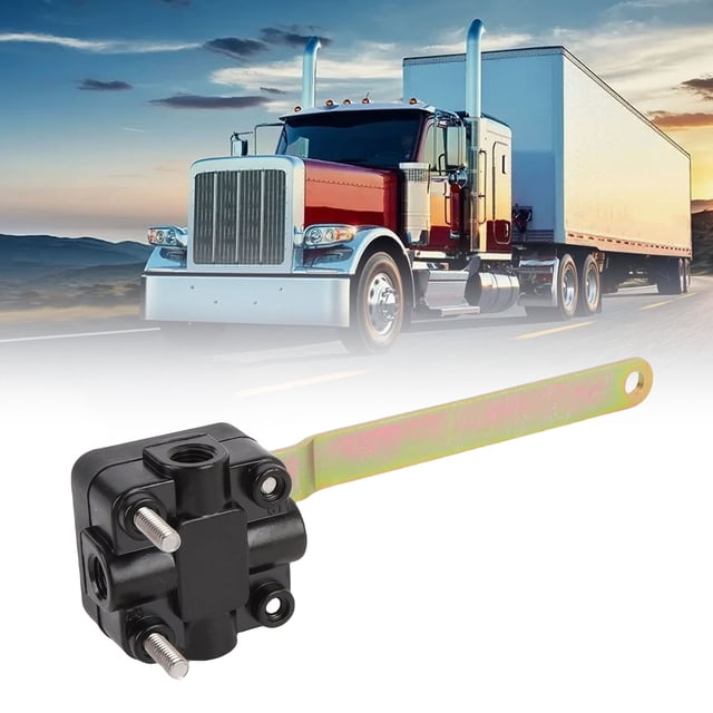 Air Height Leveling Control Valve, Wear Resisting Precise Adjustment Easy Install 90054007 Trailer Air Suspension Valve for Air Suspensions