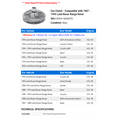 thumbnail image 2 of Fan Clutch - Compatible with 1987 - 1995 Land Rover Range Rover 1988 1989 1990 1991 1992 1993 1994, 2 of 2