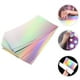 thumbnail image 2 of WORGEOUS 10 hojas de cartulina multiusos, calcomanías holográficas para manualidades, tarjetas artesanales, 2 of 8