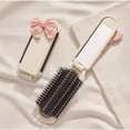 thumbnail image 4 of Foldable Mirror Hairbrush - Compact Travel Detangling Comb with Air Cushion Massage, 2-in-1 Folding Hairbrush & Mirror, Portable Grooming Tool for Purse, Gym Bag, Handbag, 4 of 6
