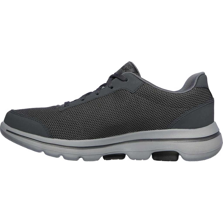 Mens Skechers GOwalk 5-Demitasse Charcoal Gray Black Ortholite Extra Wide Shoes Amazon.com | Skechers Men main image 3