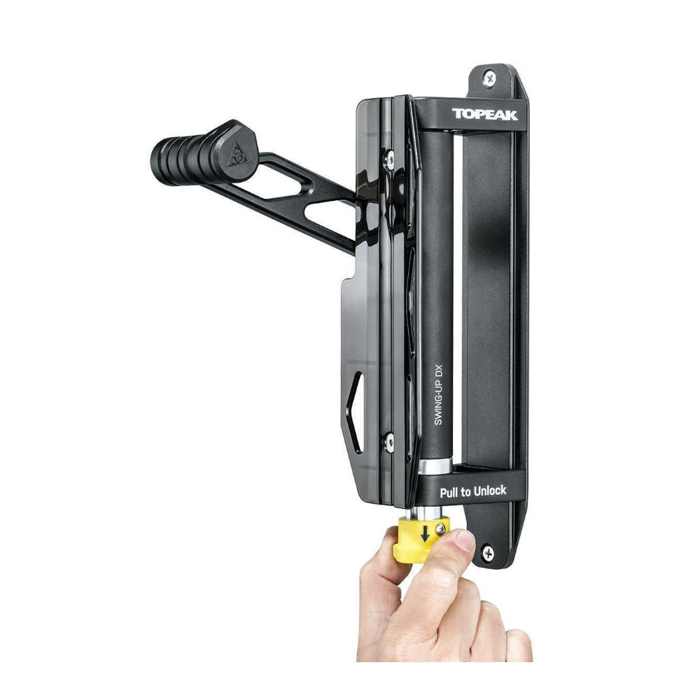 swing up bike holder