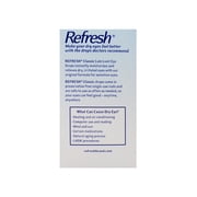 Refresh Classic Sterile Lubricant Eye Drop, Preservative Free, 50ct, 4-Pack