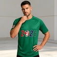 thumbnail image 2 of 2026 Usa Soccer Mens Shirts Short Sleeve Casual Crewneck Pullover Summer Tops Soccer Shirt for Men Indoor Outdoor Activities Daily Wear, 2 of 4