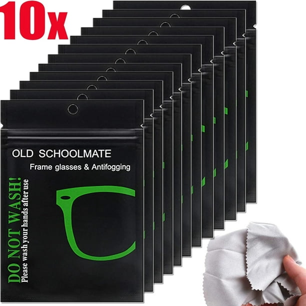 Boîte de 30 lingettes anti-buée pour lunettes