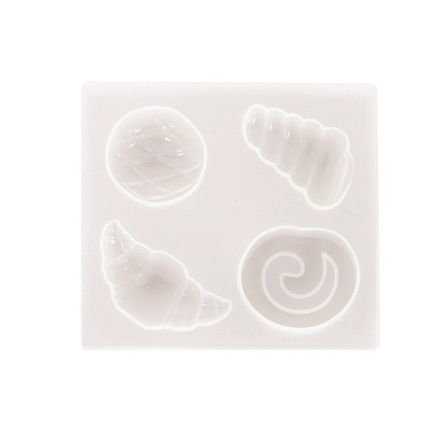 Yuarrent Molde de epoxi DIY, moldes de cristal de silicona, ligero, encantador, portátil, hecho a mano, colgante de llavero, molde para decoración del Cocina y Comedor Yuarrent HA078949-00
