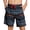 Black, variant on SPEEDO Mens Red Lightweight Active Striped Athletic Fit Swim Trunks S