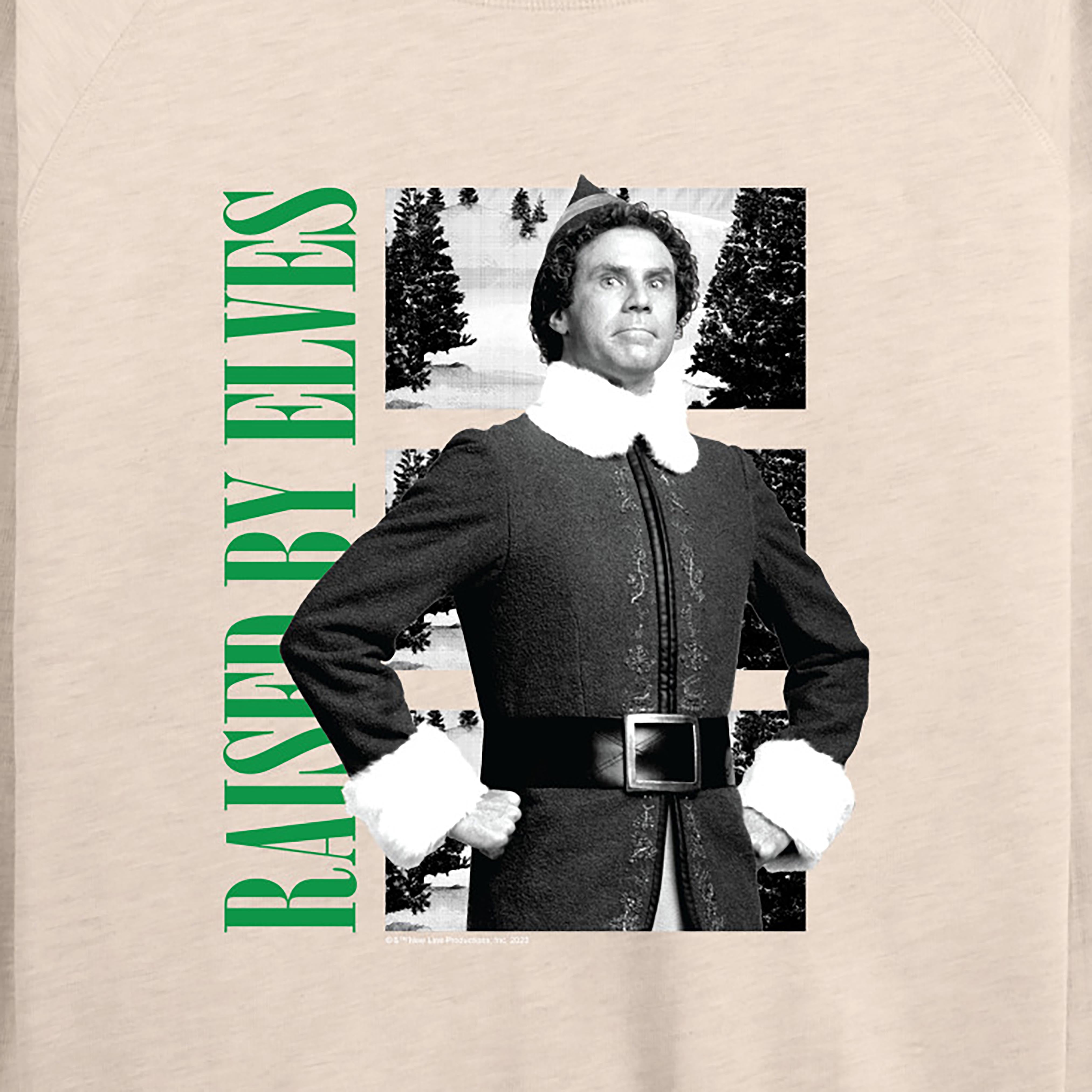 ELF - Raised By Elves - Women's Lightweight French Terry Long Sleeve Shirt