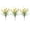 White, variant on 3PC Artificial Spring Flowers Yellow Fake Daffodil Flowers Narcissus Flowers for Home Outdoor Indoor Window Box Front Door Easter Party Table Decorations Home Decor