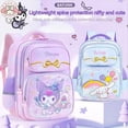 thumbnail image 2 of Mochilas lindas para niños de Sanrio, mochilas de gran capacidad con dibujos animados de Cinnamonroll Kuromi, mochilas ligeras Kawaii para niñas de 6, 9 y 12 años, 2 of 5
