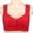 Red, variant on Naughtyhood Women's Large Sized Seamless Comfortable Breathable Underwear Daily Bra
