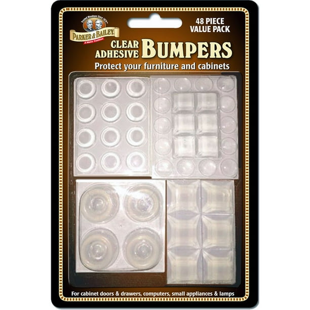 Parker Bailey clear adhesive Furniture Bumpers value pack