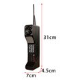 thumbnail image 2 of Mobile Telephone, Cellular Telephone Model, Old-fashioned Inflatable Cellphone Photography Accessories Home Decor - Black, 2 of 9