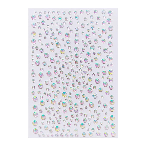 EZLIFE Pegatinas creativas de maquillaje para el rostro Fácil de usar E0X7