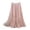 Pink, variant on Arlun Maxi Skirts for Women Elastic High Waisted A Line Long Layered Tutu Mesh Ruffles Tiered Flowy Elegant Skirt for Spring and Summer White One Size