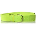 thumbnail image 2 of Champion Sports UBNYL Adult Baseball & Softball Uniform Belt, Neon Yellow, 2 of 5