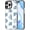 Blue Sharks, variant on for iPhone 16 Pro Case for Women, Cute Pet Cat Cartoon Art Animal Print Girly Design Kawaii Aesthetic Cartoon Pattern for Girls Teens Soft TPU Phone Case (6.3")