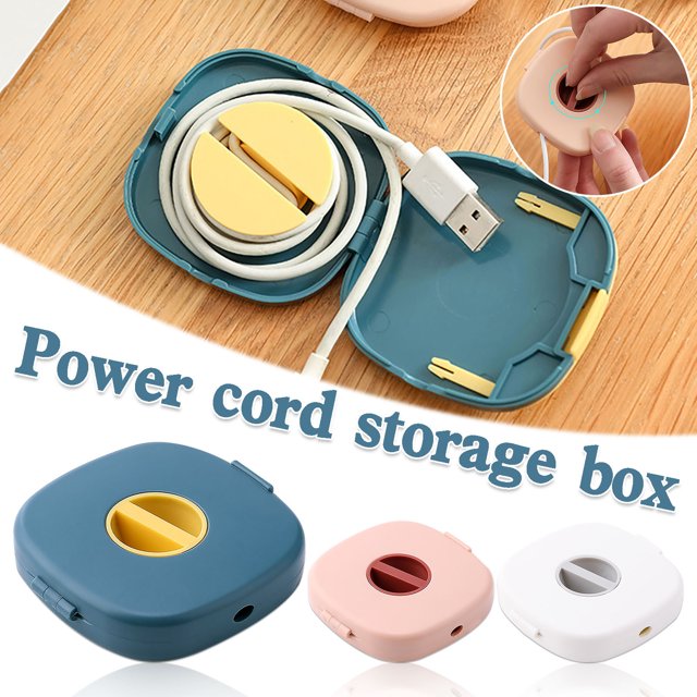 Xihbxyly Ventas y Promociones Mini Caja Organizadora Portátil Multifunción para Almacenamiento de Cables de Teléfono Móvil