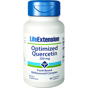 Life Extension Optimized Quercetin Vegetarian Capsules, 250mg, 60 Ct