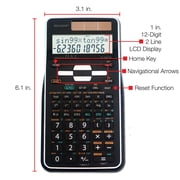 Sharp Calculators EL531TG 2-Line 272 Function Scientific Calculator