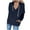 Navy, variant on LEAVINGSUO Women's Sweatshirt Hoodie Fall Winter Fashion Casual,Women's Casual Color Hooded Pocket Long Sleeved Sweater Jacket