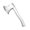 Silver, variant on Decorative Fire Axe Prop – Halloween Costume Accessory for Adults, Carnival Masquerade Party Favor, Stage Themed Dress Up (Gold)