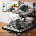 thumbnail image 4 of Bluebow Newest Air Fryer Large 8.5 QT, Green, 8 in 1 Touch Screen, Visible Window, 1750W, 4 of 7