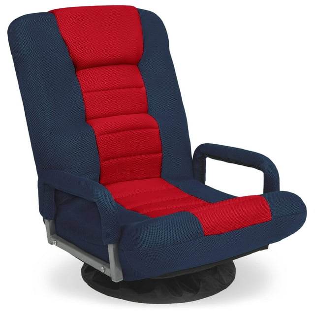 Silla para videojuegos Best Choice Products, gira 360° con soporte lumbar