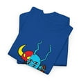 thumbnail image 3 of Toy Machine Two Face Alien Vintage Skateboarding T Shirt Design - Royal / M, 3 of 4