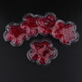 thumbnail image 1 of 5 Pcs Coussin Rafraîchissant en Forme de Fleur pour Poignet Épaule Genou - Rouge, 7.5cm, 1 of 5