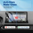 thumbnail image 3 of Anti-Glare Matte Screen Protector for 2022-2025 2026 Honda Civic (Si/Type R/Sport Touring Hybrid/Touring) 9Inch Touchscreen, 9H Tempered Glass 2024 2025 Civic Accessories HD/Anti-Fingerprint 9", 3 of 4