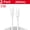 White-1m-2pcs, variant on 2 sets of multi-functional one-in-three USB 1.2 mini nylon braided universal mobile phone charging cables, with USB C / micro USB / Lightning interface converter, suitable for all mobile phone chargi