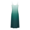 thumbnail image 5 of Liquidation d'Été 2025! Robe pour Femmes Grande Taille, Liquidation de Robes d'Été pour Femmes, Robe d'Été Décontractée pour Femmes à Plis Imprimée Camis Sans Manches à Col en V, 5 of 5